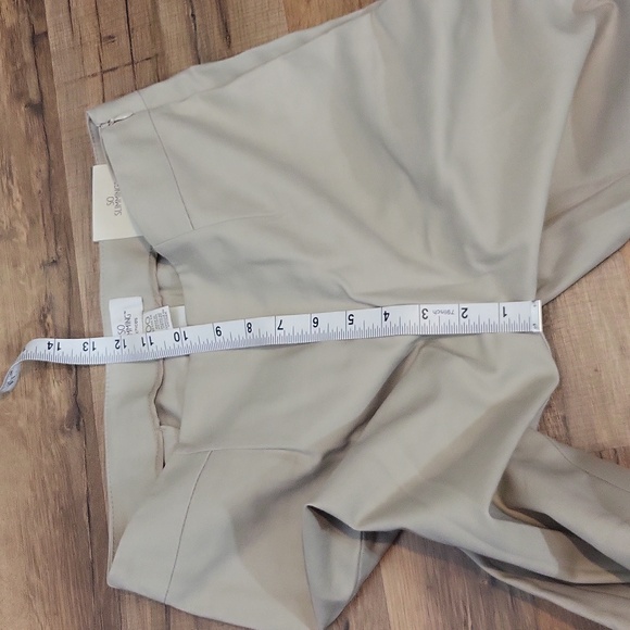 CHICO'S Tan So Slimming Katherine Regular Straight Pant in Putty - Picture 14 of 14